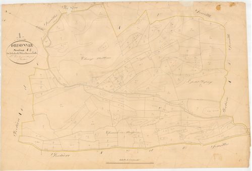 Ordonnaz - 3 P 7690 - 3 P 7690 -  Feuille 5  (1840)
