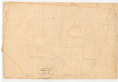 Ordonnaz - 3 P 7691 - 3 P 7691 -  Feuille 6  (1840)