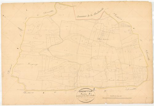 Ordonnaz - 3 P 7689 - 3 P 7689 -  Feuille 4  (1840)