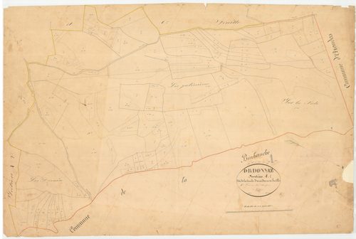 Ordonnaz - 3 P 7686 - 3 P 7686 -  Feuille 1  (1840)