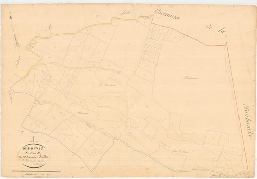 Ordonnaz - 3 P 7697 - 3 P 7697 -  Feuille 2  (1840)