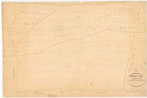 Ordonnaz - 3 P 7693 - 3 P 7693 -  Feuille 8  (1840)