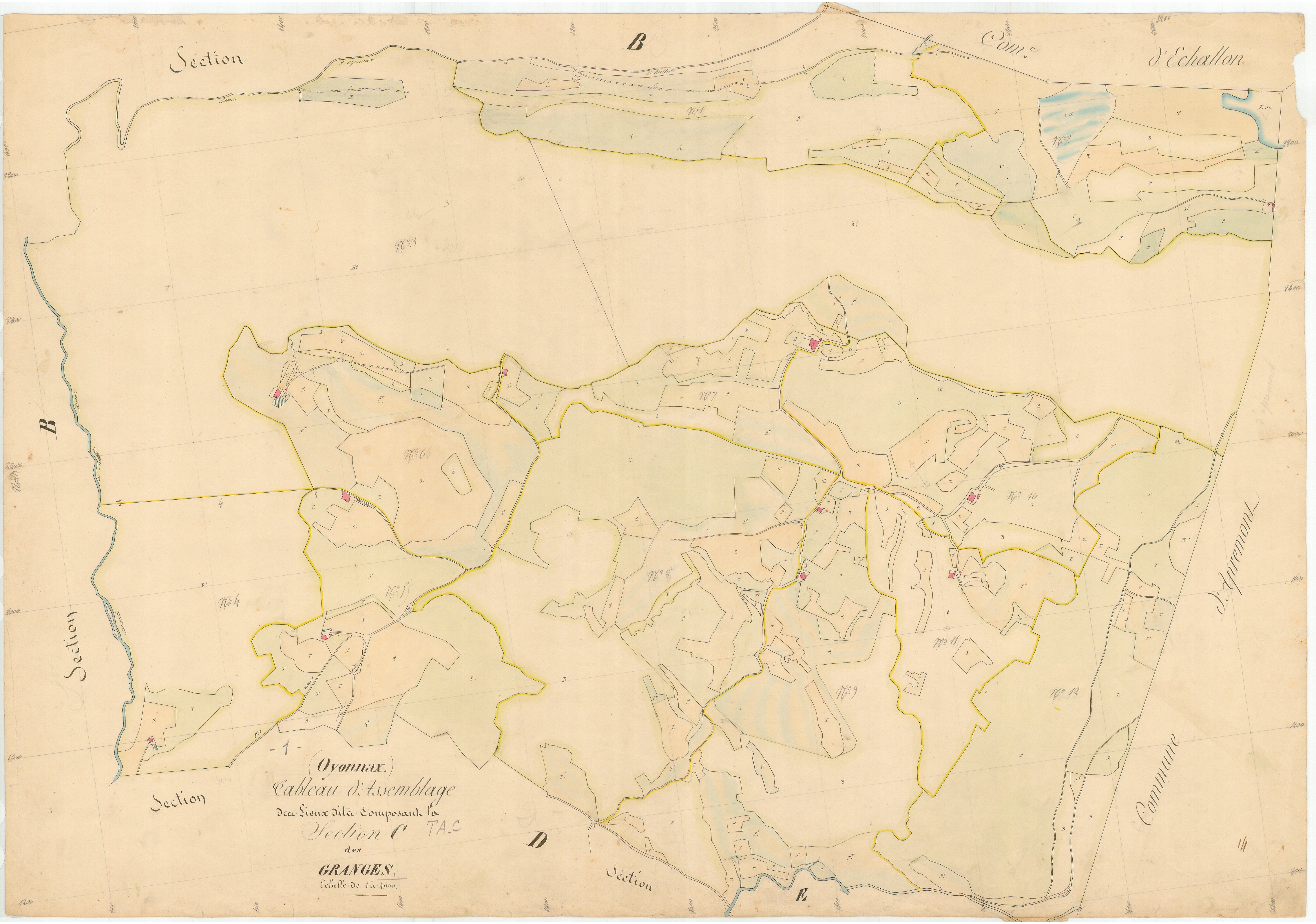 Oyonnax - 3 P 7728 - 3 P 7728 -  Section C  (1839)