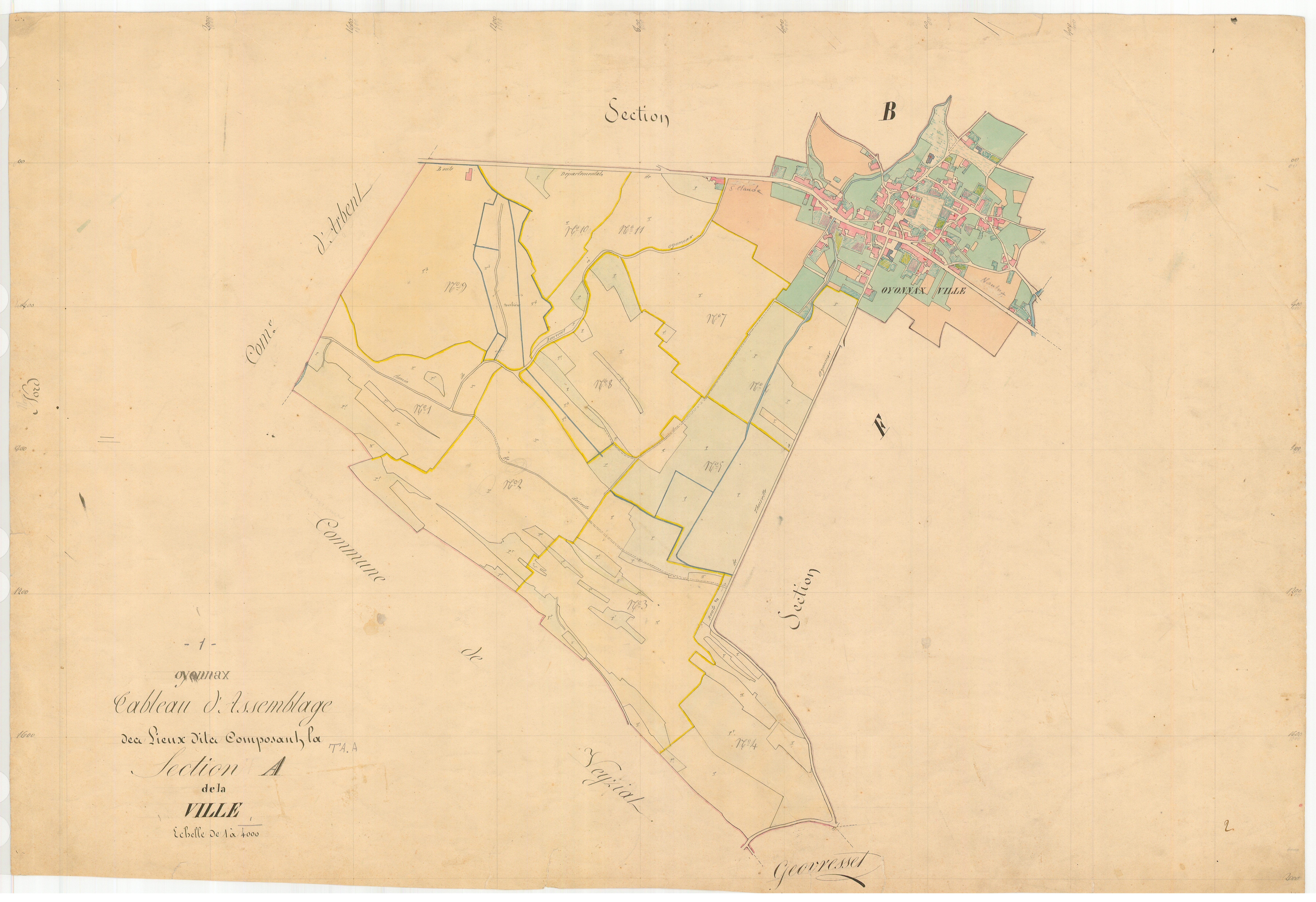 Oyonnax - 3 P 7726 - 3 P 7726 -  Section A  (1839)