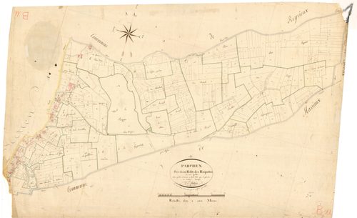 Parcieux - 3 P 7765 - 3 P 7765 -  Feuille 1  (1829)