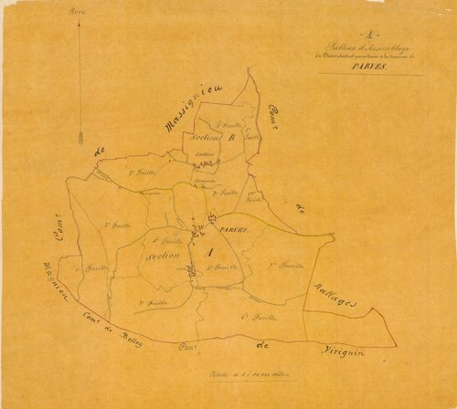 Parves - 1777 W 331 - 1777 W 331 -  Feuille 2  (1872)