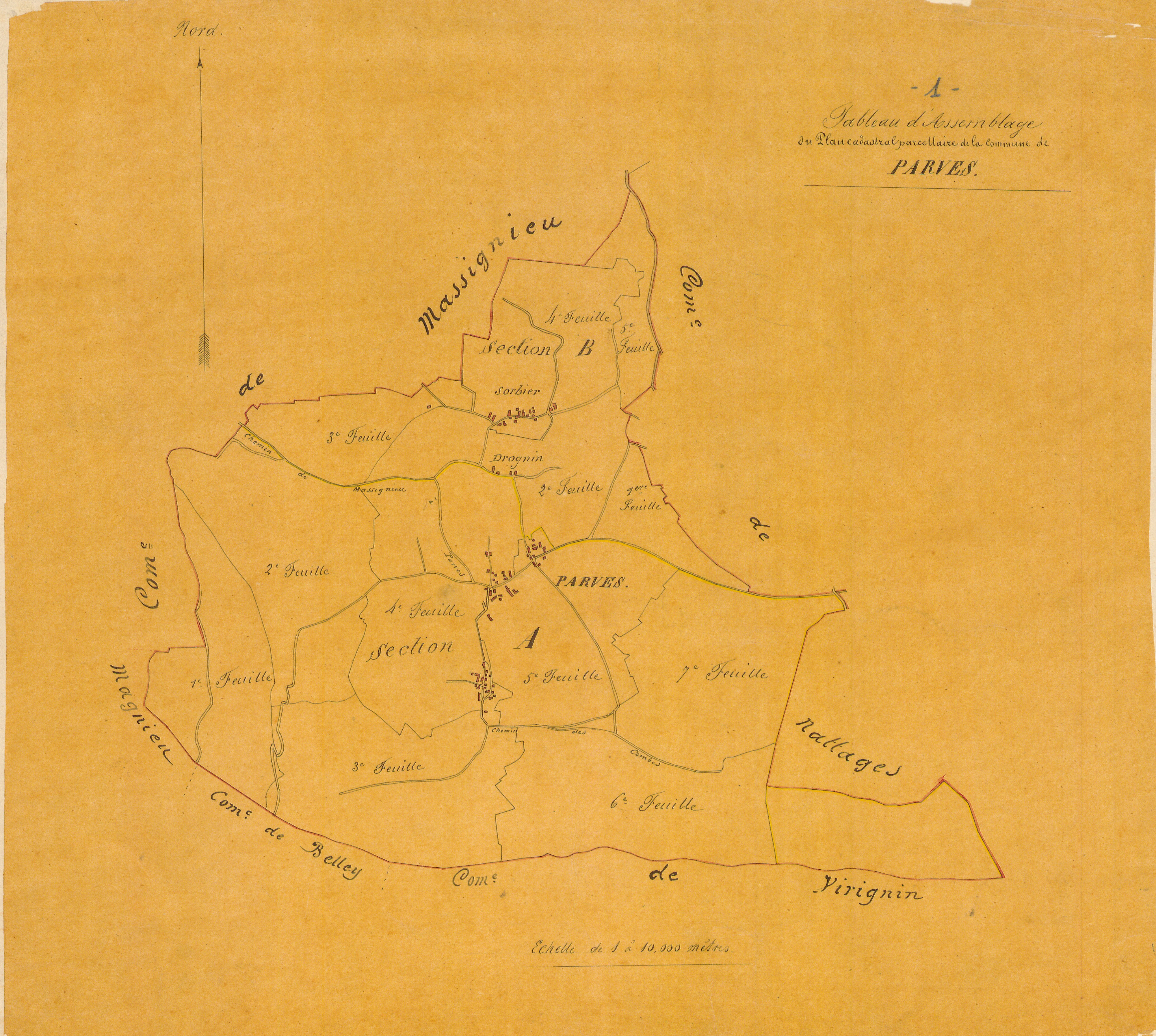 Parves - 1777 W 331 - 1777 W 331 - Feuille 2 (1872)