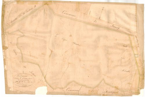 Péronnas - 3 P 7856 - 3 P 7856 -  Feuille 1  (1830)