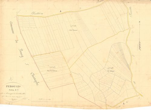 Pérouges - 1777 W 335-11 - 1777 W 335-11 -  Feuille 4  (1839)