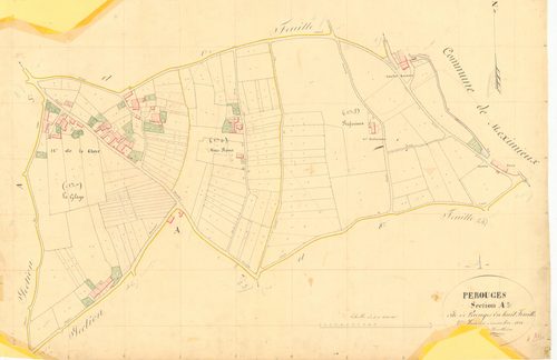 Pérouges - 1777 W 335-9 - 1777 W 335-9 -  Feuille 2  (1839)