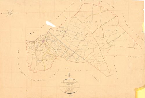 Pérouges - 1777 W 335-1 - 1777 W 335-1 -  Tableau général  (1839)