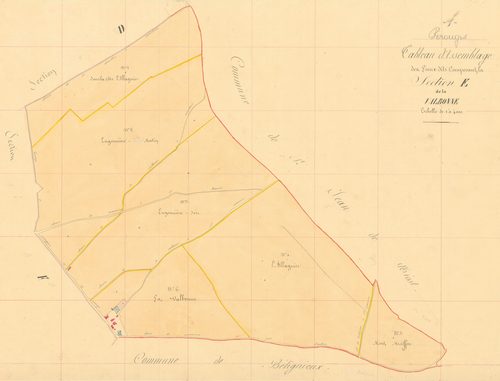 Pérouges - 1777 W 335-6 - 1777 W 335-6 -  Section E  (1839)