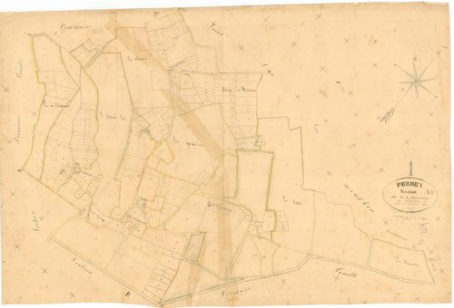 Perrex - 3 P 7861 - 3 P 7861 -  Feuille 2  (1834)