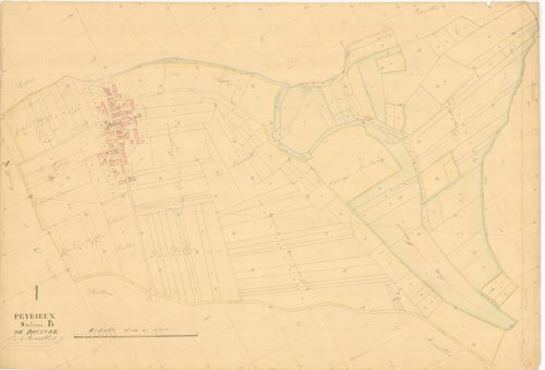 Peyrieu - 3 P 7877 - 3 P 7877 -  Feuille 3  (1836)