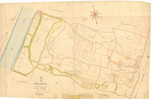 Peyzieux-sur-Saône - 3 P 7886 - 3 P 7886 -  Feuille 1  (1829)