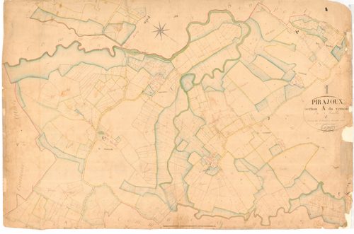 Pirajoux - 3 P 7892 - 3 P 7892 -  Feuille 1  (1836)