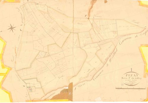 Pizay - 1777 W 342-11 - 1777 W 342-11 -  Feuille 2  (1833)
