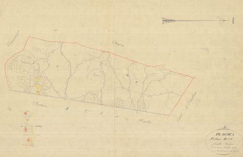 Plagne - 3 P 7899 - 3 P 7899 -  Feuille 1  (1845)