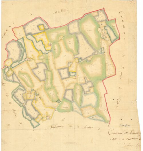 Le Plantay - 3 P 6901 - 3 P 6901 -  Feuille 2  (1810)