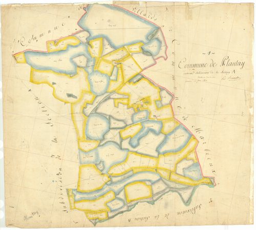 Le Plantay - 3 P 6899 - 3 P 6899 -  Feuille 2  (1810)