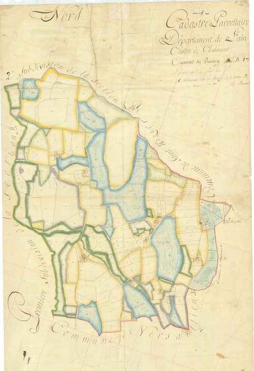 Le Plantay - 3 P 6900 - 3 P 6900 -  Feuille 1  (1810)
