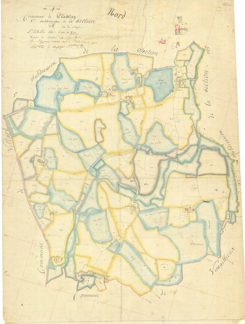 Le Plantay - 3 P 6898 - 3 P 6898 -  Feuille 1  (1810)