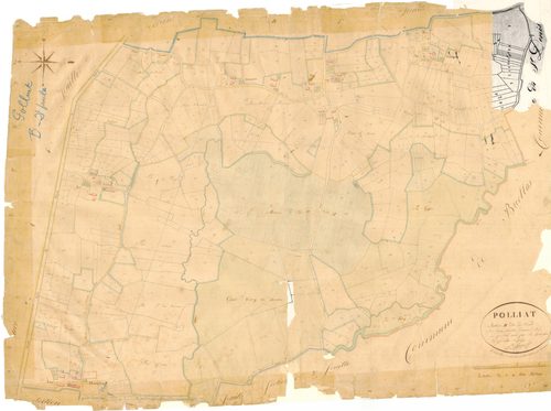Polliat - 3 P 7907 - 3 P 7907 -  Feuille 2  (1831)
