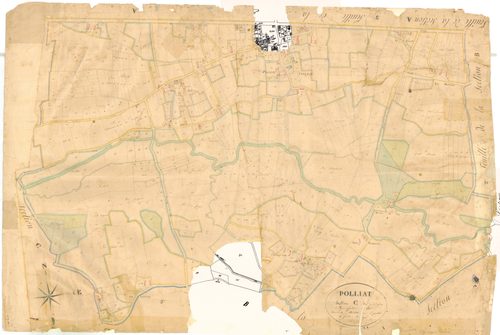 Polliat - 3 P 7908 - 3 P 7908 -  Feuille 1  (1831)