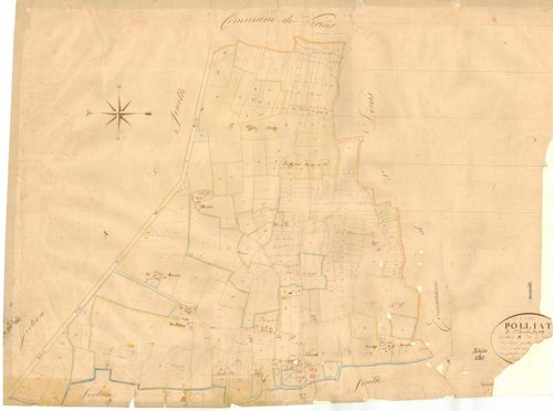 Polliat - 3 P 7906 - 3 P 7906 -  Feuille 1  (1831)