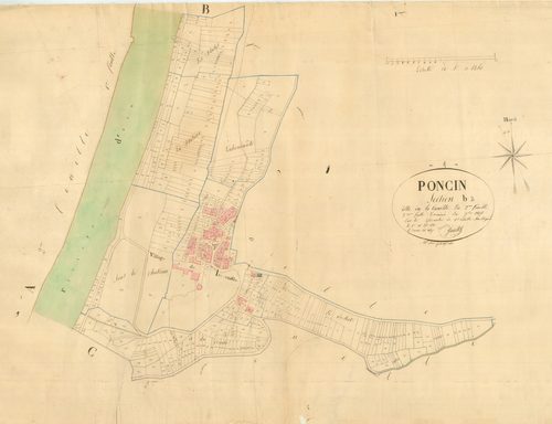 Poncin - 3 P 7924 - 3 P 7924 -  Feuille 2  (1826)