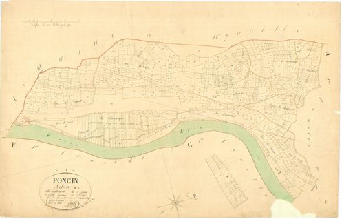 Poncin - 3 P 7922 - 3 P 7922 -  Feuille 3  (1826)