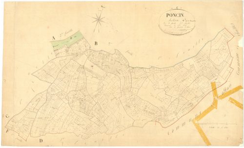 Poncin - 3 P 7926 - 3 P 7926 -  Feuille 2  (1826)