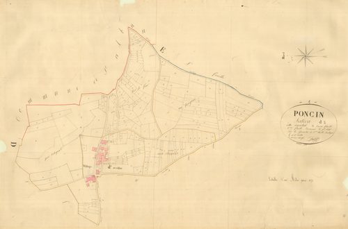 Poncin - 3 P 7928 - 3 P 7928 -  Feuille 2  (1826)