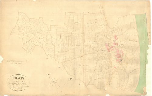 Poncin - 3 P 7921 - 3 P 7921 -  Feuille 2  (1826)