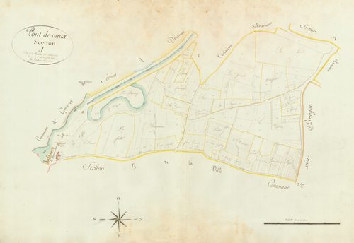 Pont-de-Vaux - 3 P 10131-4 - 3 P 10131-4 -  Feuille 3  (1812)