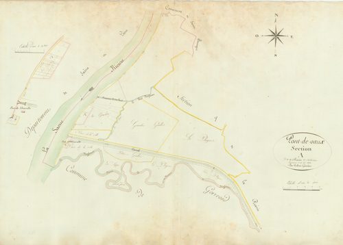 Pont-de-Vaux - 3 P 10131-3 - 3 P 10131-3 -  Feuille 2  (1812)