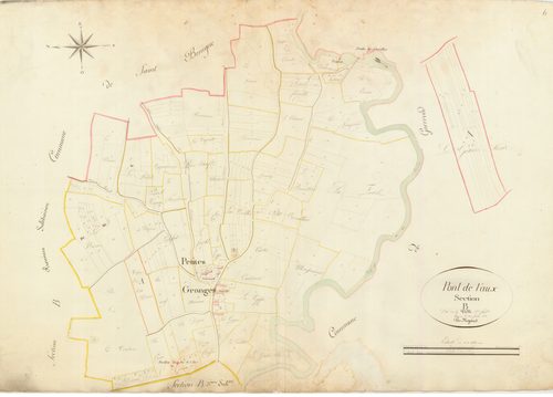 Pont-de-Vaux - 3 P 10131-6 - 3 P 10131-6 -  Feuille 2  (1812)