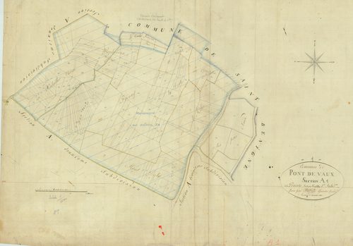 Pont-de-Vaux - 3 P 7966 - 3 P 7966 -  Feuille 1  (1813)