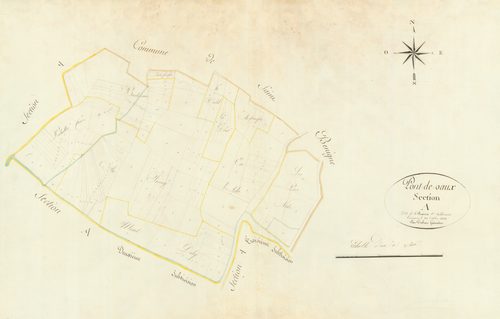 Pont-de-Vaux - 3 P 10131-2 - 3 P 10131-2 -  Feuille 1  (1812)