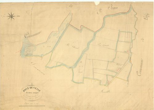 Pont-de-Veyle - 3 P 7973 - 3 P 7973 -  Feuille 1  (1834)