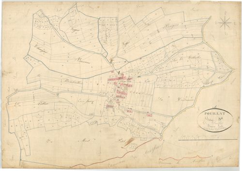 Pouillat - 3 P 7996 - 3 P 7996 -  Feuille 2  (1824)