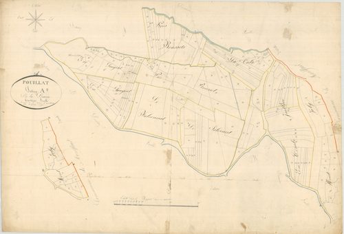 Pouillat - 3 P 7994 - 3 P 7994 -  Feuille 3  (1824)