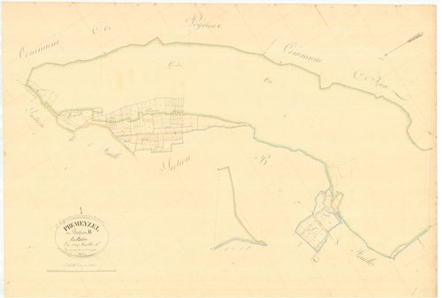 Prémeyzel - 3 P 8023 - 3 P 8023 -  Feuille 1  (1836)