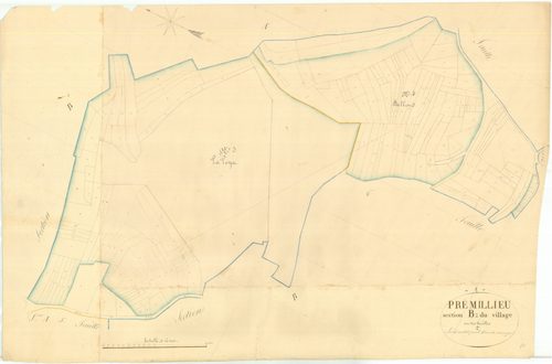 Prémillieu - 3 P 8035 - 3 P 8035 -  Feuille 2  (1838)