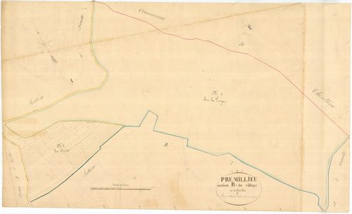 Prémillieu - 3 P 8034 - 3 P 8034 -  Feuille 1  (1838)