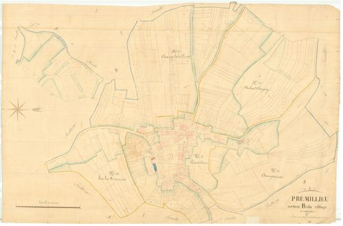 Prémillieu - 3 P 8039 - 3 P 8039 -  Feuille 6  (1838)