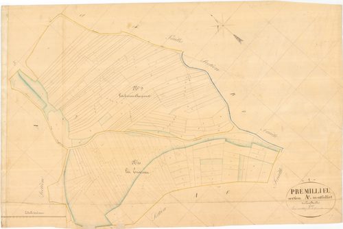 Prémillieu - 3 P 8033 - 3 P 8033 -  Feuille 5  (1838)