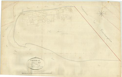 Pressiat - 3 P 8056 - 3 P 8056 -  Feuille 4  (1824)
