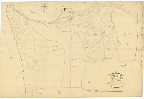 Pressiat - 3 P 8054 - 3 P 8054 -  Feuille 2  (1824)