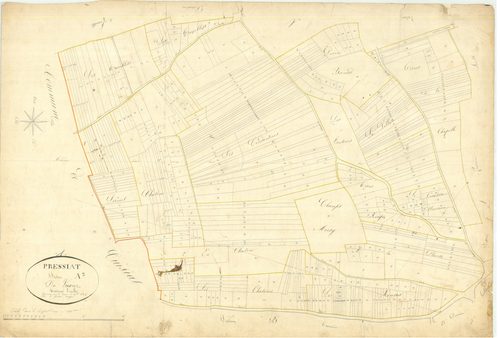 Pressiat - 3 P 8048 - 3 P 8048 -  Feuille 3  (1824)
